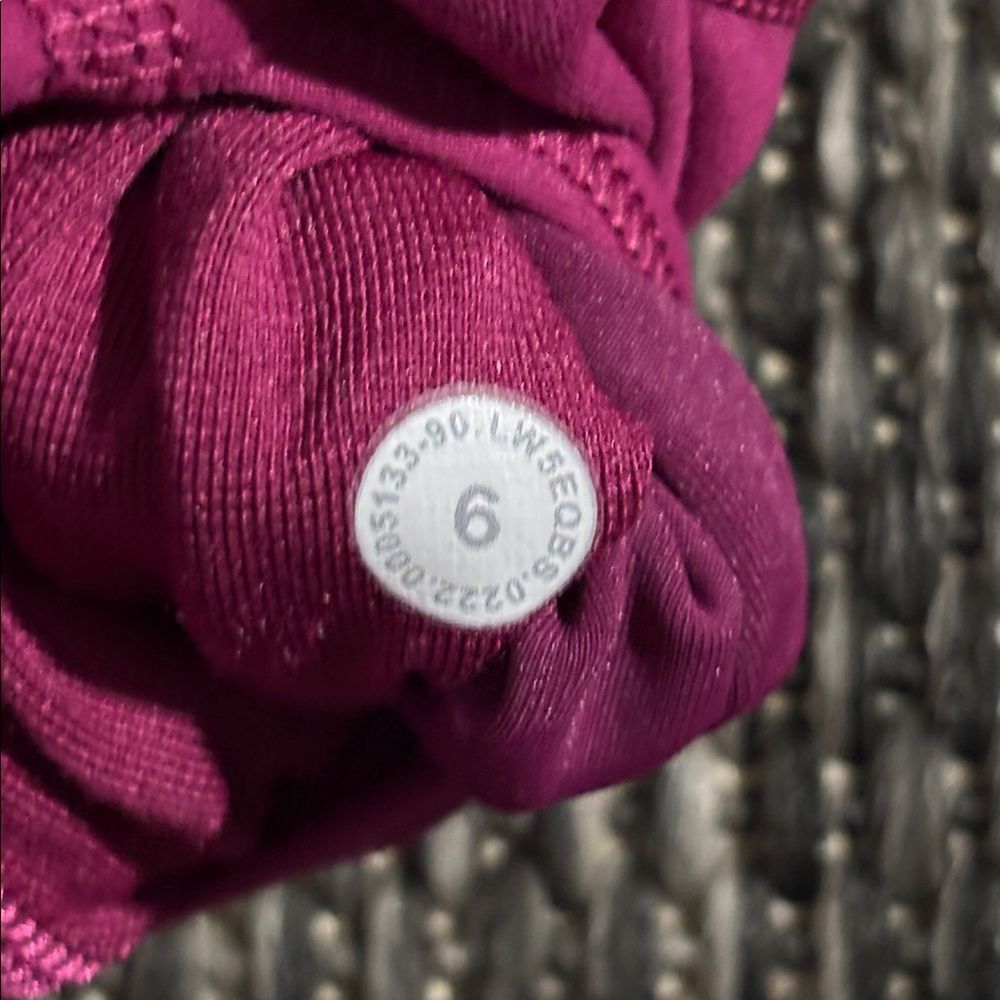 Lululemon Wunder Train legging Contour Fit High-Rise Tight 28" Magenta Purple - Picture 6 of 6